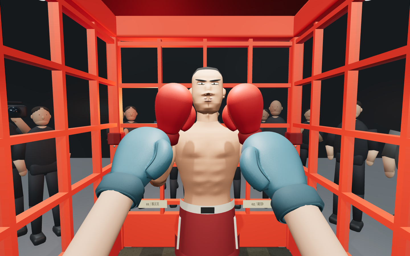 Phone Booth Boxing game artwork